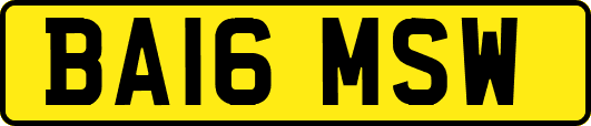 BA16MSW