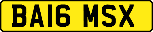 BA16MSX