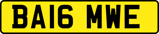 BA16MWE