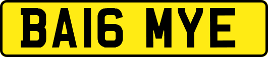 BA16MYE