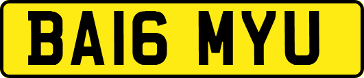 BA16MYU