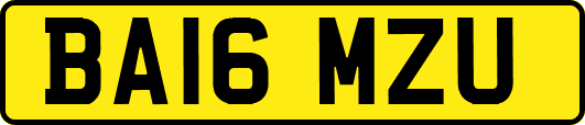 BA16MZU