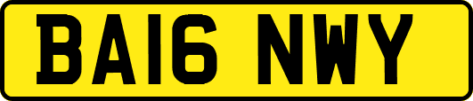 BA16NWY