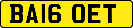 BA16OET