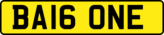BA16ONE