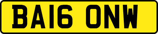 BA16ONW
