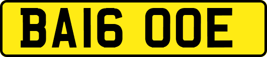 BA16OOE