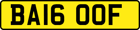 BA16OOF