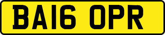 BA16OPR