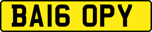 BA16OPY