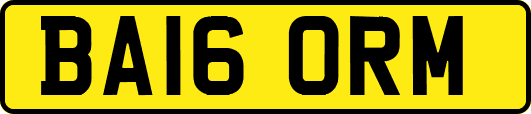BA16ORM