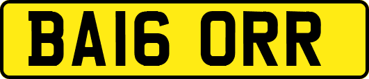 BA16ORR