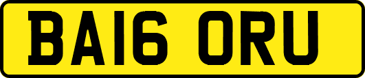 BA16ORU