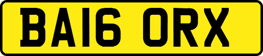 BA16ORX