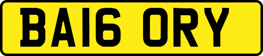 BA16ORY