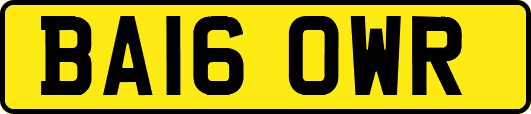 BA16OWR