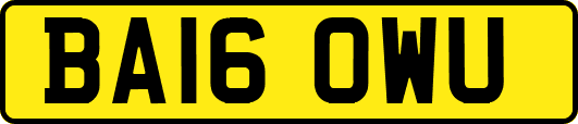 BA16OWU