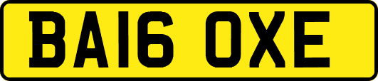 BA16OXE