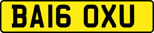 BA16OXU