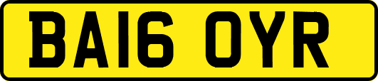 BA16OYR