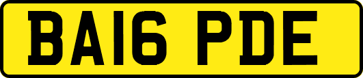 BA16PDE