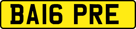 BA16PRE