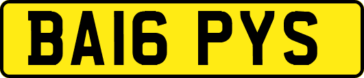 BA16PYS