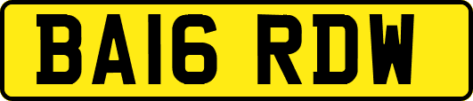 BA16RDW