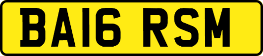 BA16RSM