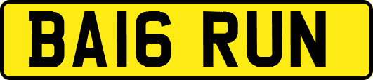 BA16RUN