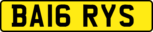 BA16RYS