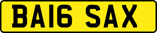 BA16SAX
