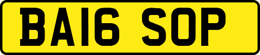 BA16SOP