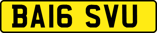 BA16SVU