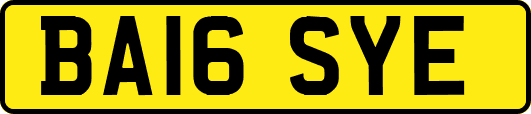BA16SYE
