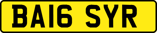 BA16SYR