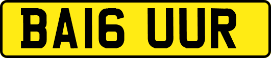 BA16UUR