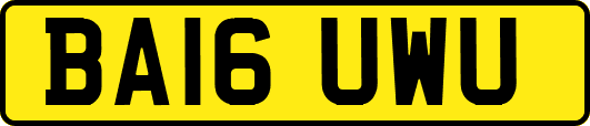 BA16UWU