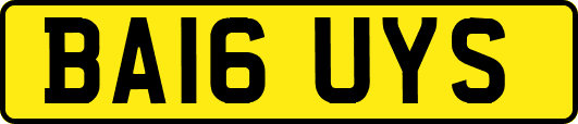 BA16UYS