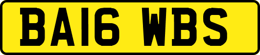 BA16WBS