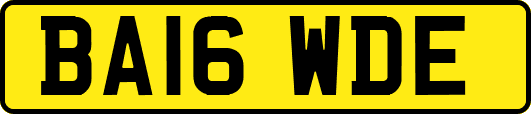 BA16WDE