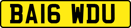 BA16WDU