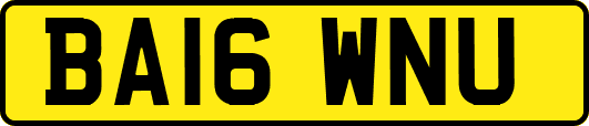 BA16WNU