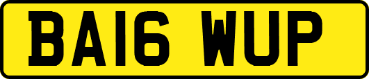 BA16WUP