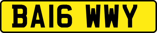 BA16WWY