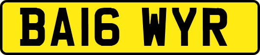 BA16WYR