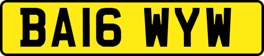 BA16WYW
