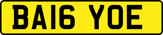 BA16YOE