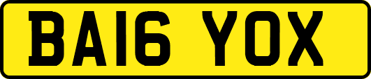 BA16YOX