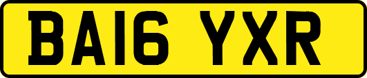BA16YXR